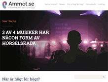 Tablet Screenshot of ammot.se